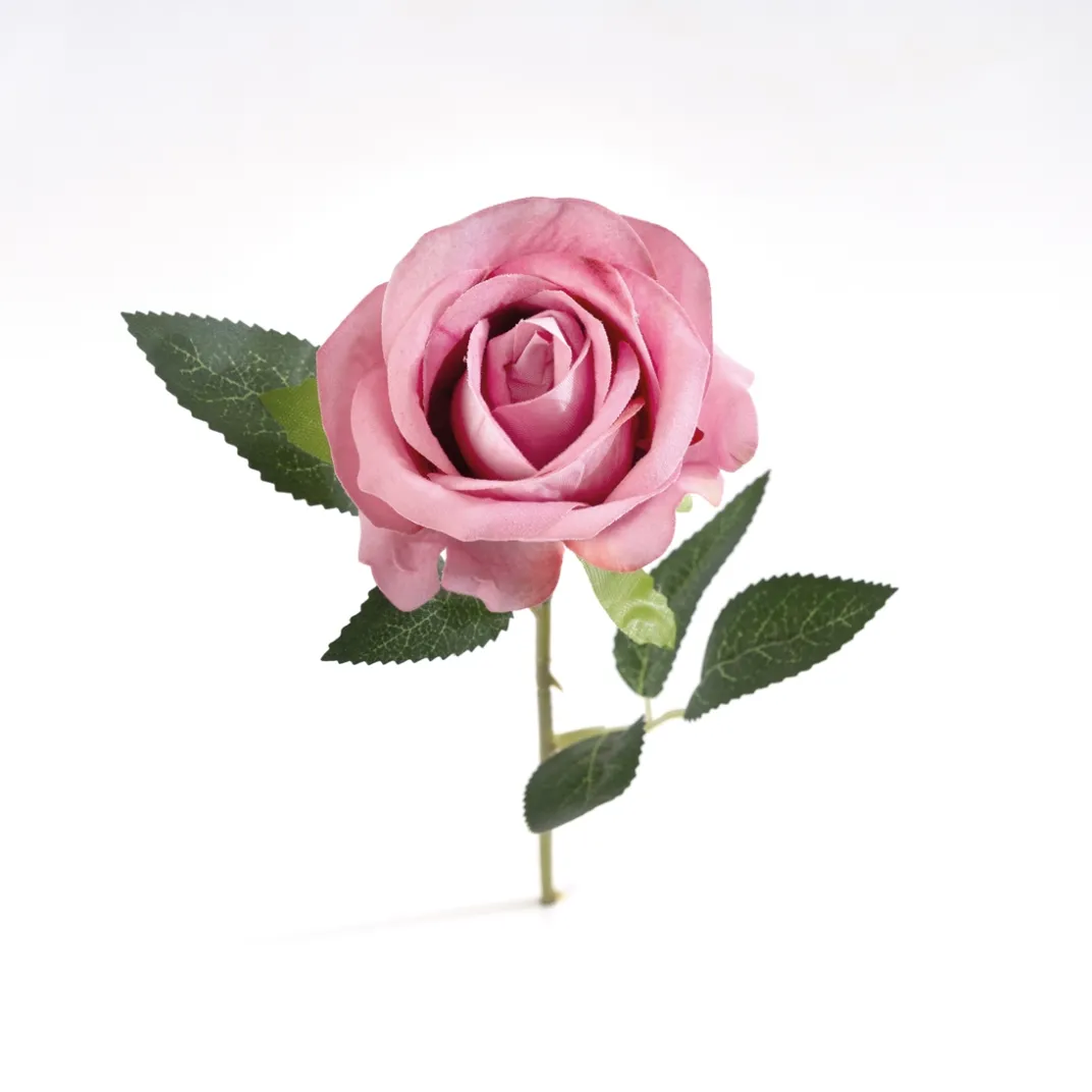 Décorations-Tempsl Rose artificielle Rouge