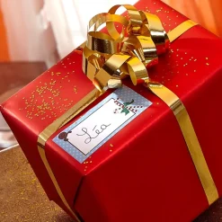 Emballages Cadeaux-Tempsl Rouleau 100 étiquettes cadeau