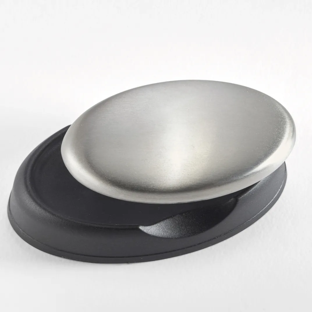 Organisation Et Entretien|Ustensiles De Cuisine Malins-Tempsl Savon anti odeurs avec support