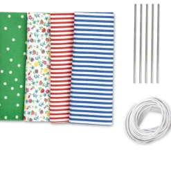 Salle De Bain Et Hygiène-Tempsl Set de 4 masques de protection à coudre