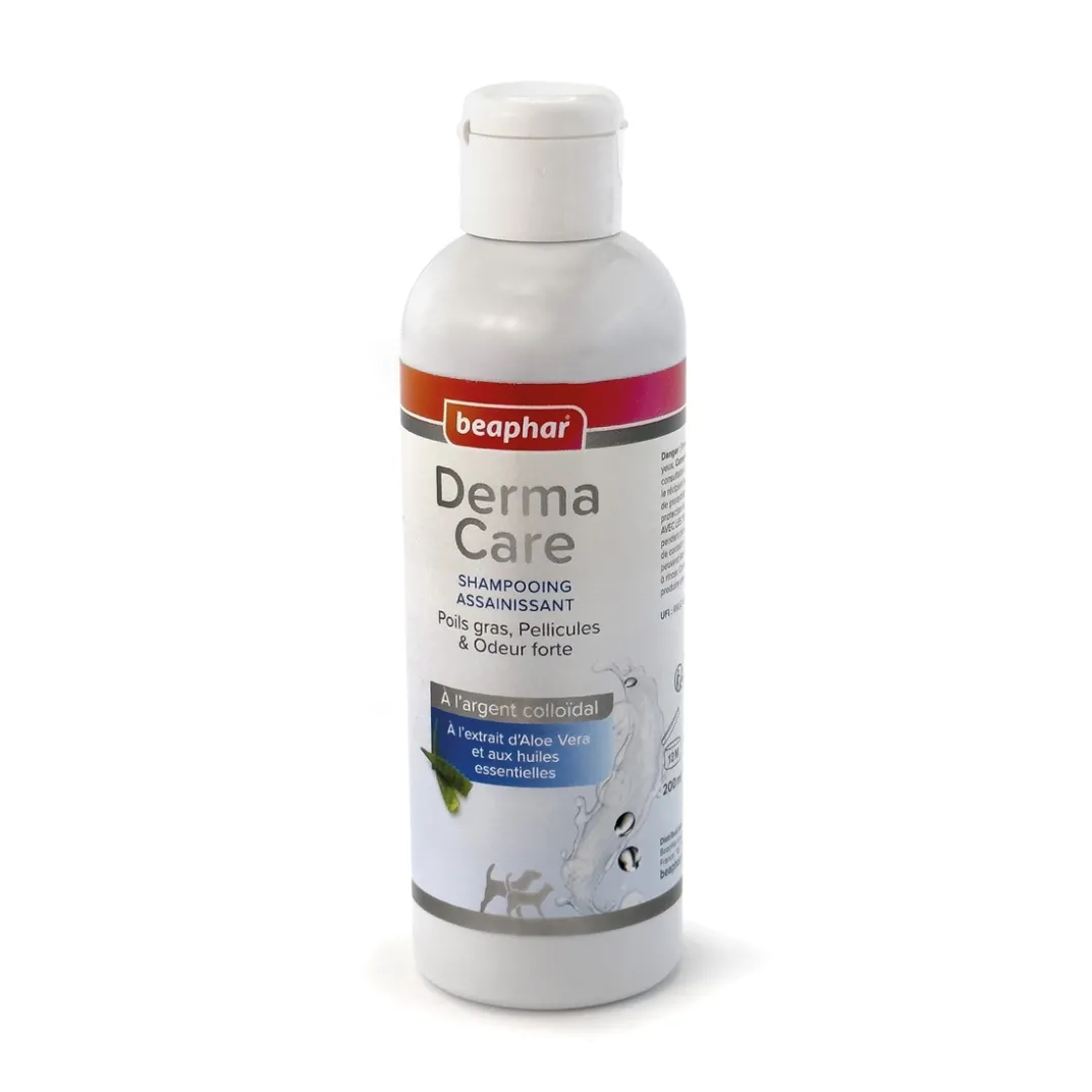 Accessoires Animaux-Tempsl Shampoing assainissant Derma Care