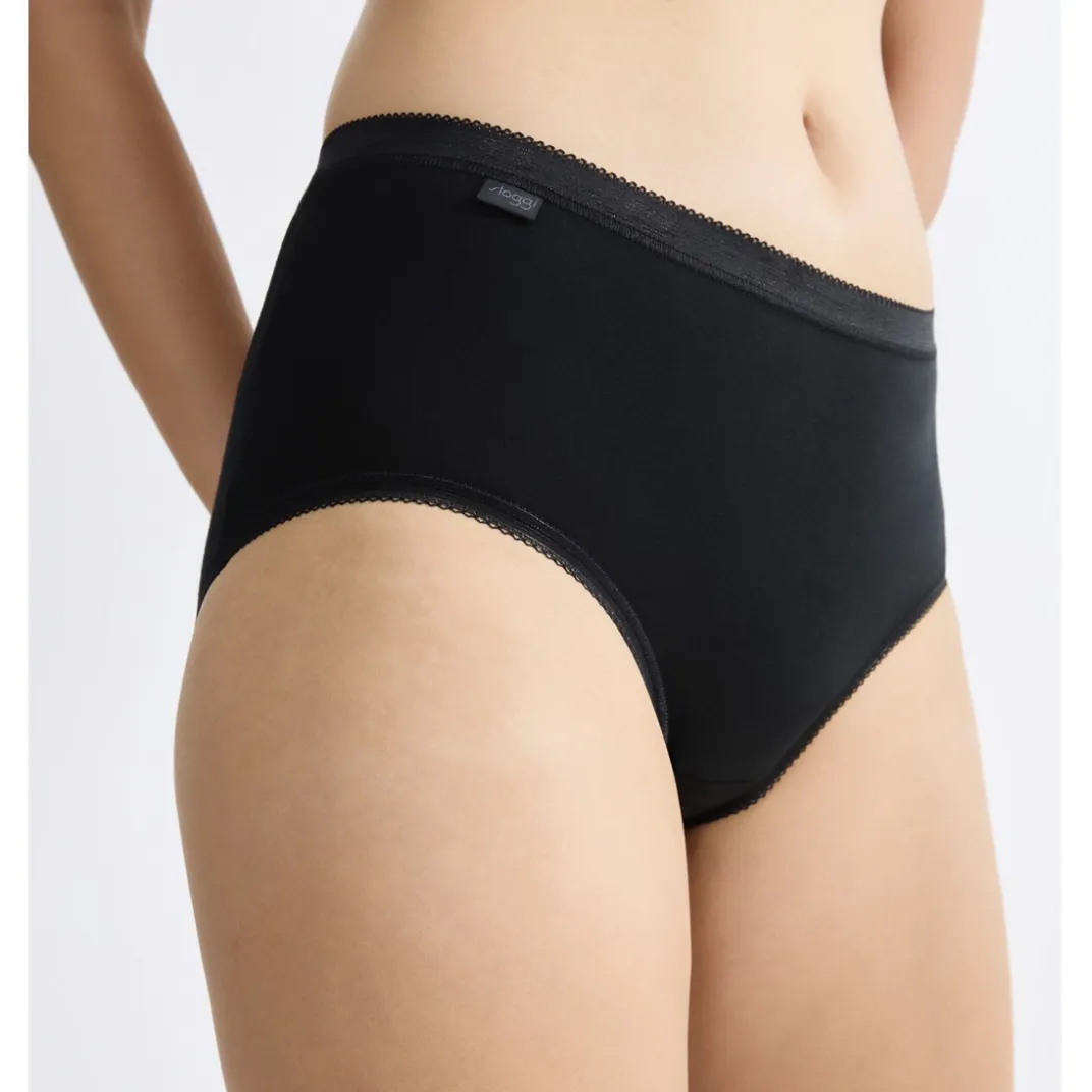 Sous-Vêtements-Tempsl Sloggi® Basic+ midi Noir - taille 42