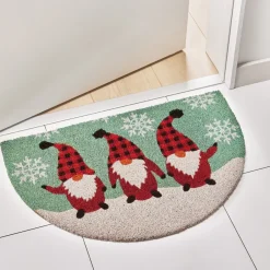 Décorations Intérieures Noël|Décorations Extérieures Noël-Tempsl Tapis demi-lune lutin