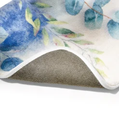 Salle De Bain Et Hygiène-Tempsl Tapis feuilles et papillons