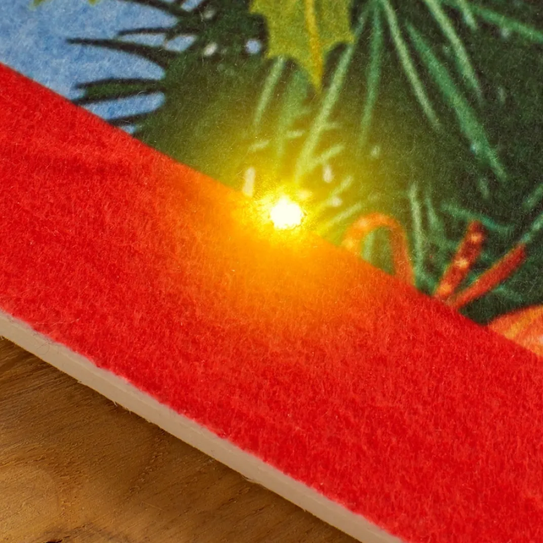 Décorations Intérieures Noël|Décorations-Tempsl Tapis LED Noël