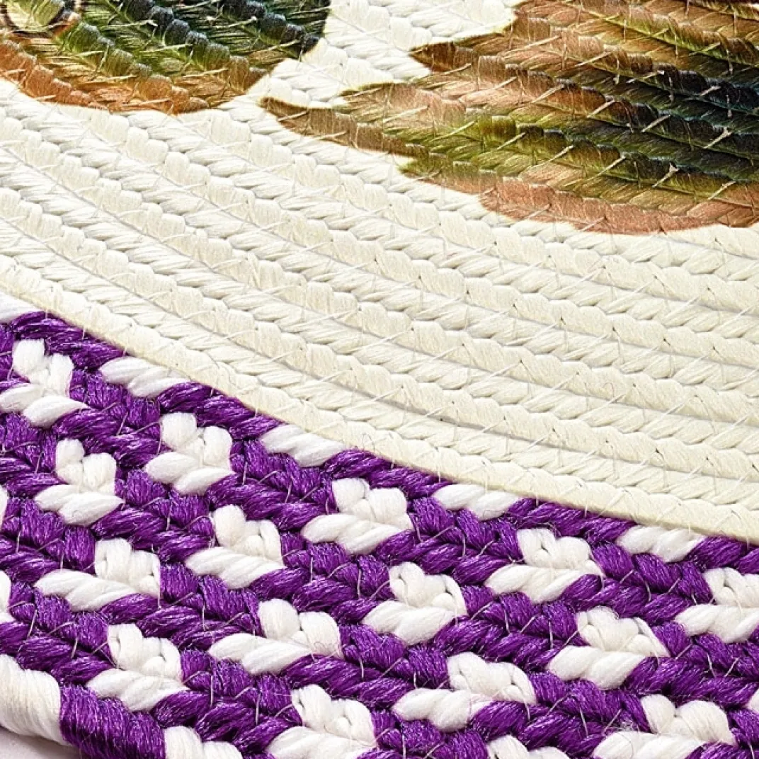 Décorations Cuisine|Décorations-Tempsl Tapis ovale raisins / Tapis demi-lune raisins