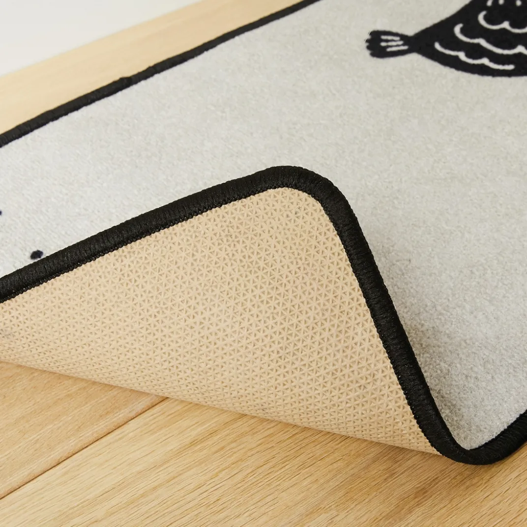 Décorations Cuisine-Tempsl Tapis poules