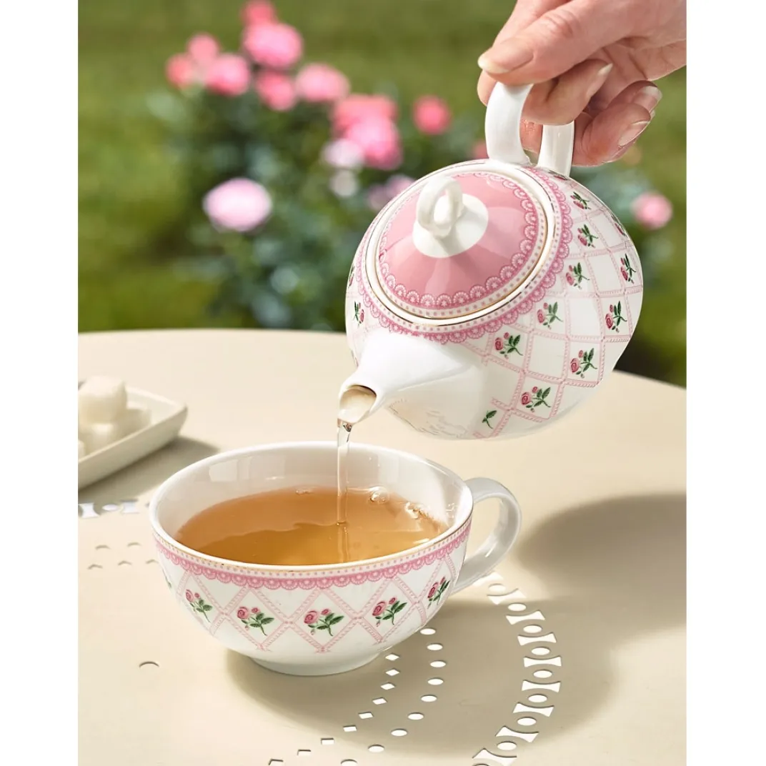 Accessoires Petit-Déjeuner|Art De La Table-Tempsl Tisanière roses