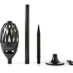 Décorations Jardin Et Extérieur-Tempsl Torche LED avec haut-parleur