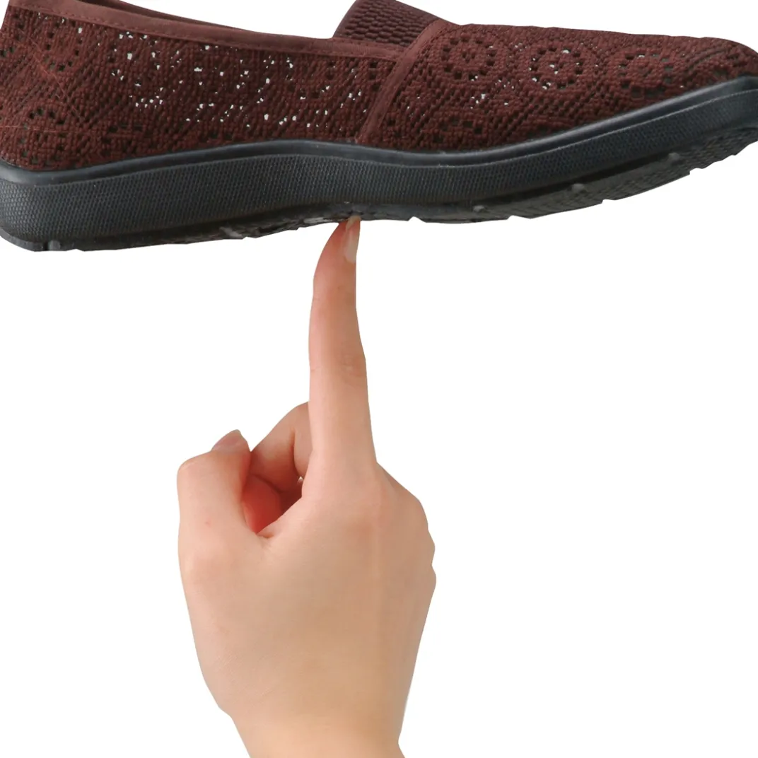 Chaussures, Chaussons Et Accessoires-Tempsl Trotteurs ajourés, beige ou marron