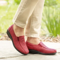 Chaussures, Chaussons Et Accessoires-Tempsl Trotteurs ajourés Thaïs Rouge - taille 39