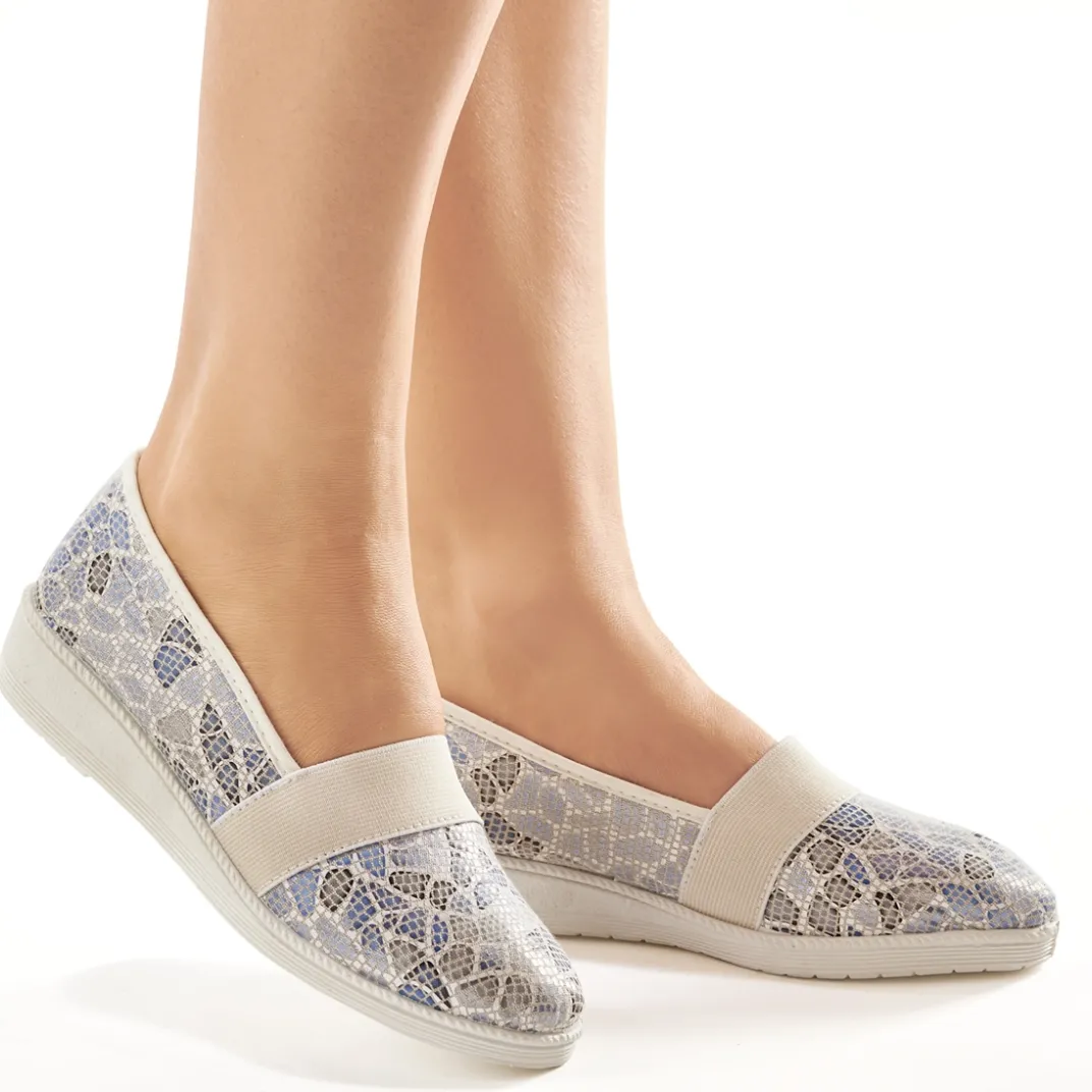 Chaussures, Chaussons Et Accessoires-Tempsl Trotteurs élastiqués effet reptile