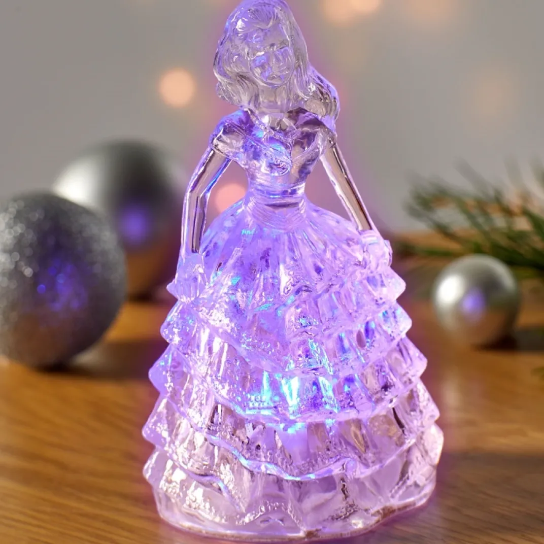 Décorations Intérieures Noël|Décorations-Tempsl Veilleuse princesse des couleurs
