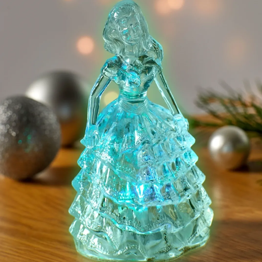 Décorations Intérieures Noël|Décorations-Tempsl Veilleuse princesse des couleurs